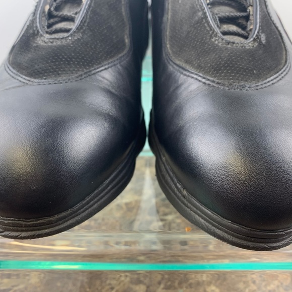 Nike Gore-Tex Black Leather Lace Up Golf Shoe 8.5M - Picture 4 of 8